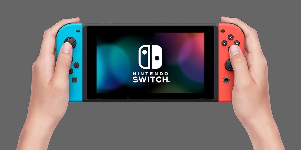 Nintendo Switch with Neon Blue and Neon Red Joy‑Con™ : Amazon.ca