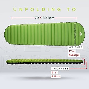 Amazon.co.jp: Gear Doctors 超軽量 エアーマット ApolloAir