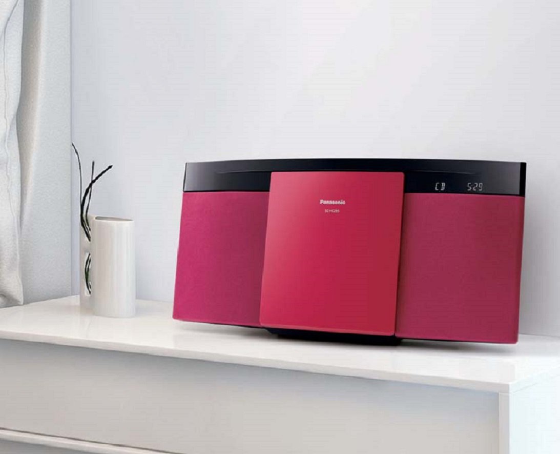 Amazon.co.jp: パナソニック ミニコンポ Bluetooth対応 レッド SC