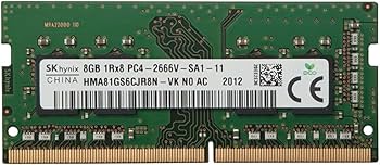 Hynix 8GB DDR4 PC4-21300 2666MHz 260-pin SO-DIMM ram memory at