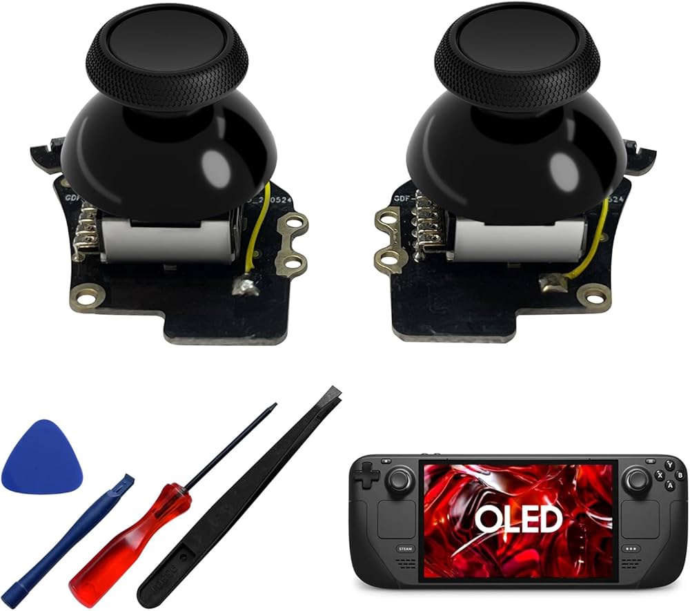 Amazon.co.jp: スチームデッキOLED用タイトホール効果ジョイスティック