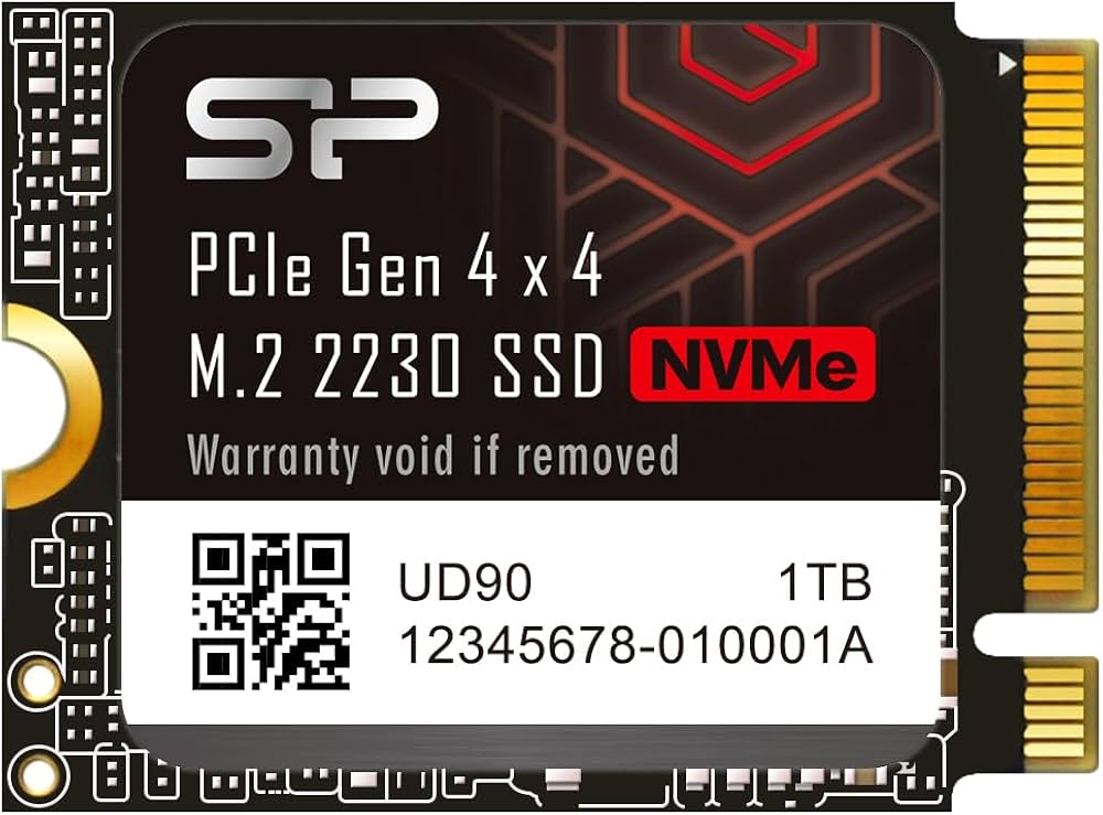 Amazon | シリコンパワー 1TB NVMe 4.0 Gen4 PCIe M.2 2230 SSD R/W