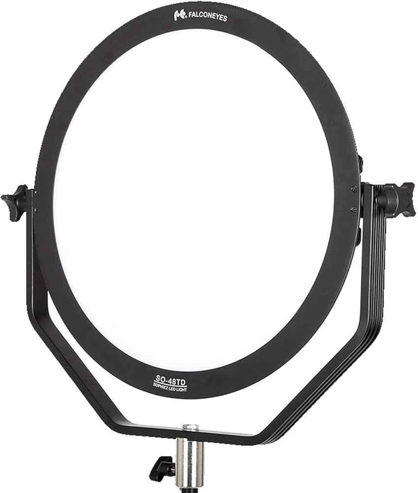 Amazon | FalconEyes 48W 3000k-5600k 2色 調整可能 撮影ledライト led