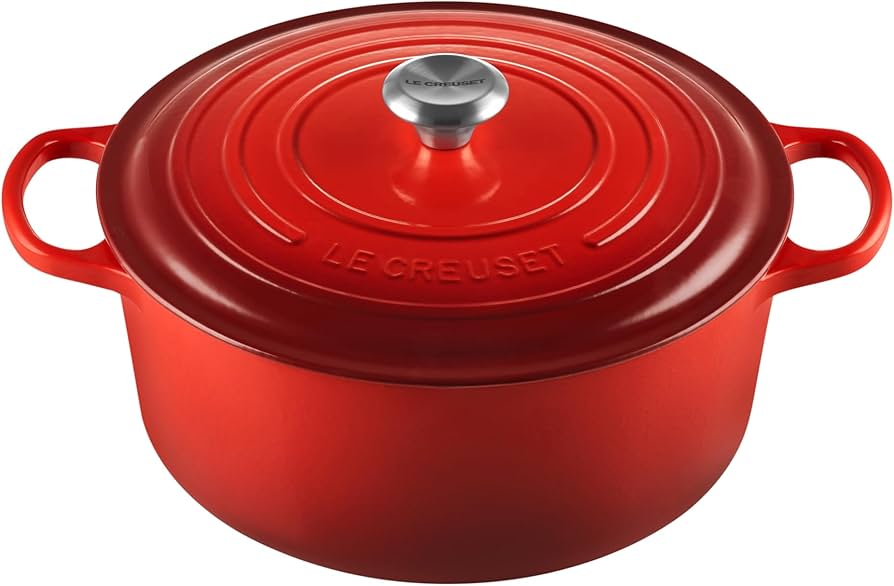 Amazon.com: Le Creuset Enameled Cast Iron Signature Round Dutch