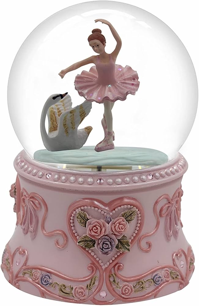 Amazon.co.jp: Singeek バレリーナ スノードーム 白鳥の湖 バレエ