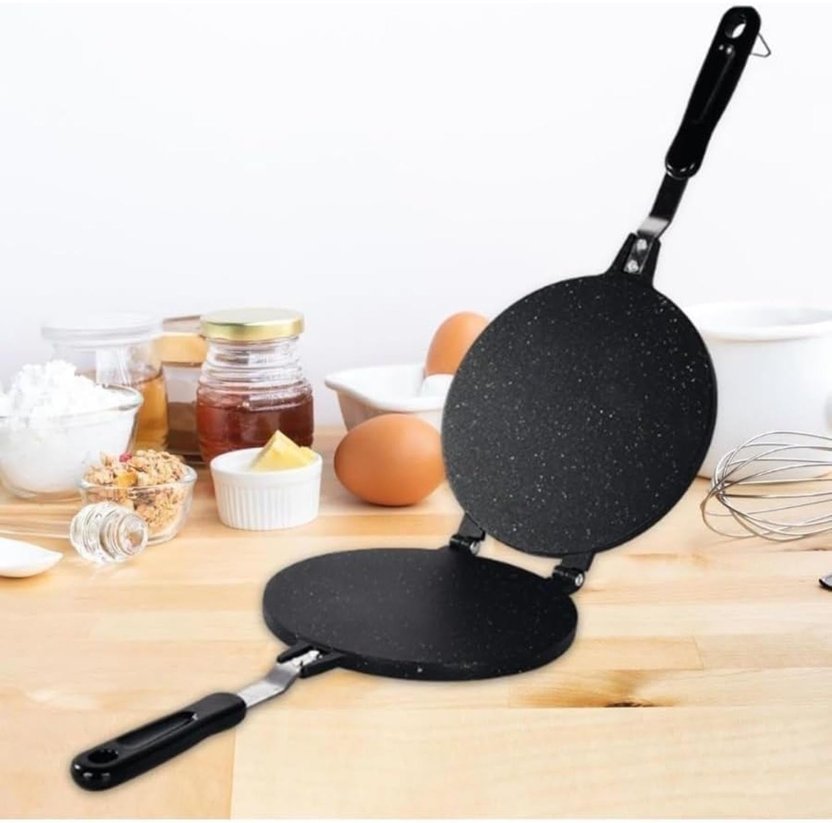 Amazon | プレス 煎餅メーカー せんべい焼き器 イカ焼き機プレス