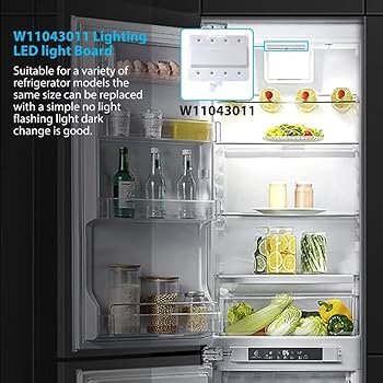 Amazon.com: W11043011 Refrigerator LED Light Module Assembly