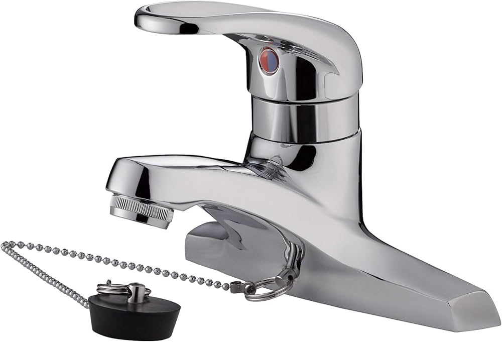 Amazon | SANEI(サンエイ) シングル洗面混合栓 台付 2穴 取付ピッチ