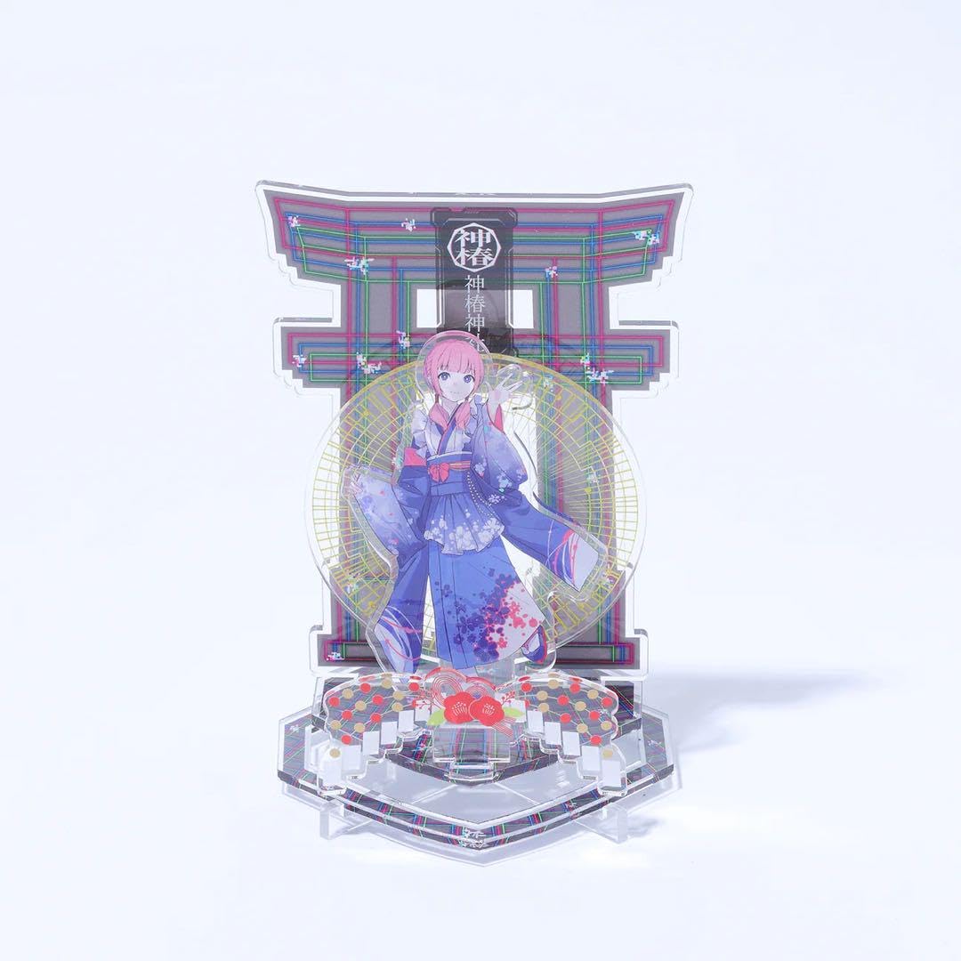Amazon.co.jp: P 振袖立体アクリルスタンド 花譜 コミケ c103記念