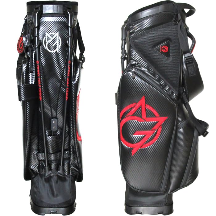 Amazon.co.jp: オムニクス ゴルフ スタンド式 キャディバッグ ゴルフ