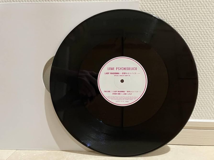 ラブサイケデリコVinylヴィニールプロモ盤レコードLady Madonna Amazon
