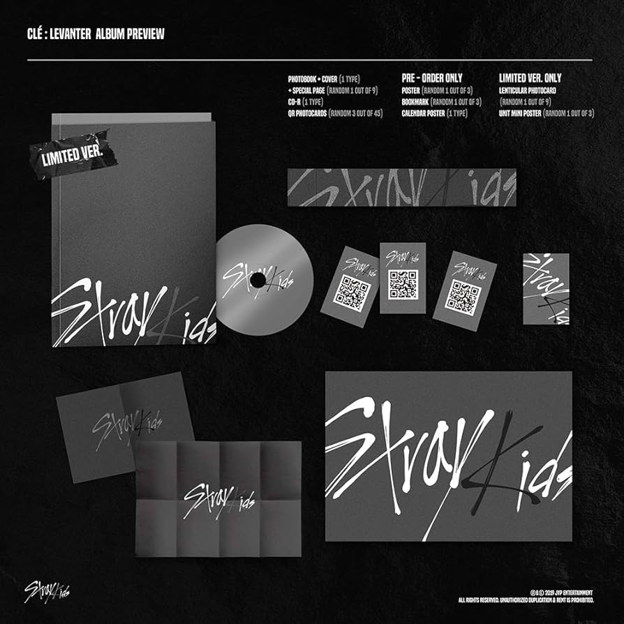 Amazon.com: Stray Kids - Clé : Levanter (Limited ver.) CD+