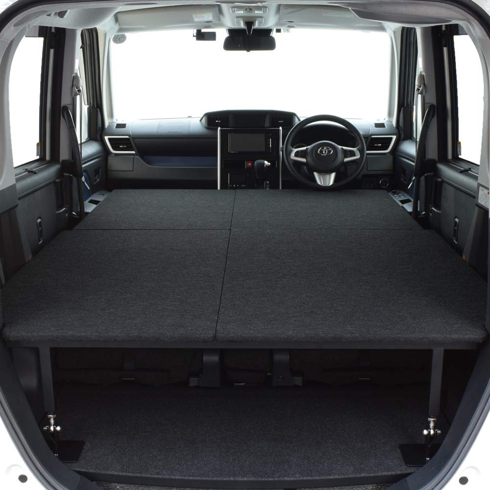 Amazon.co.jp: ルーミー/タンク 車中泊 ベッドキット ブラック パンチ