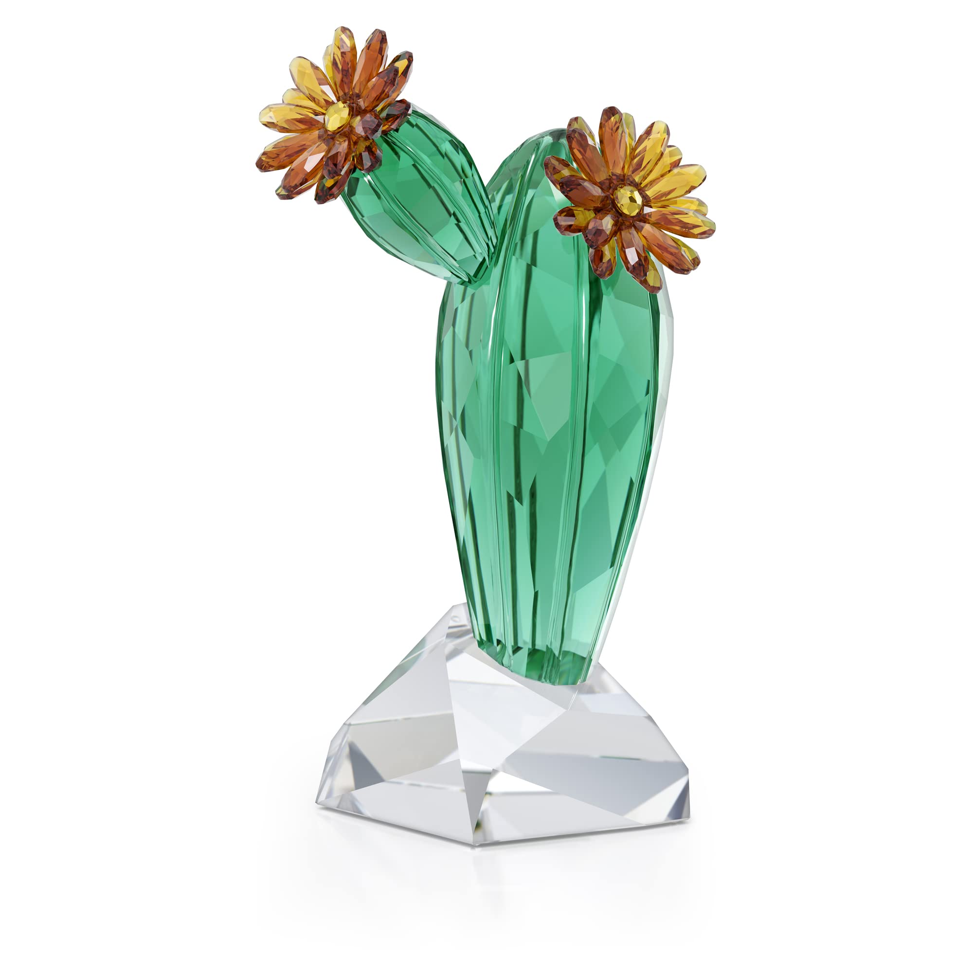 Amazon.com: Swarovski Crystal Flowers Golden Yellow Cactus : Home