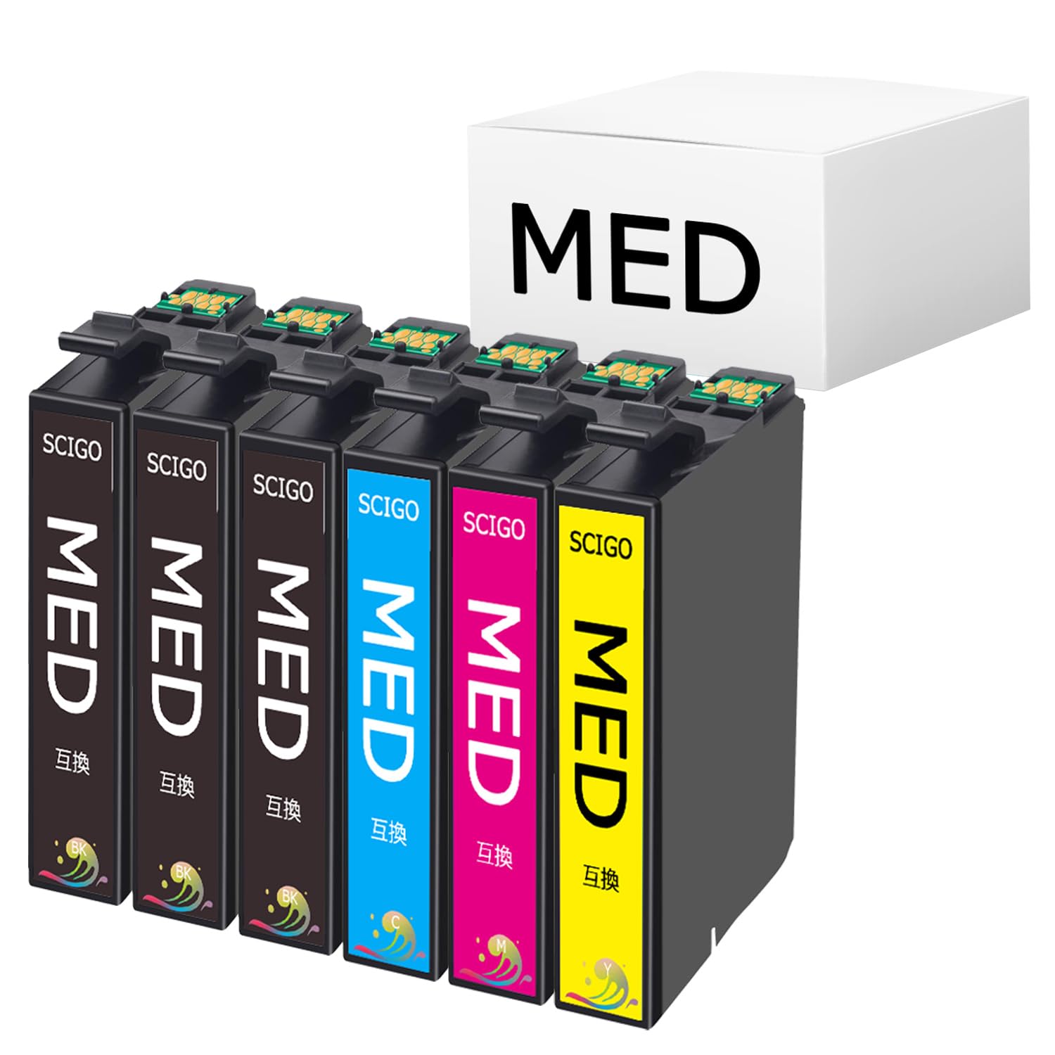 Amazon.co.jp: MED-4CL 日本製 エプソン用 インク MED メダマヤキ EW