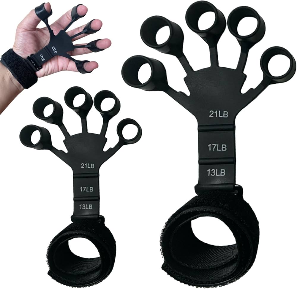 Amazon | フィンガーパワー ハンドグリップ フィンガートレーナー 指