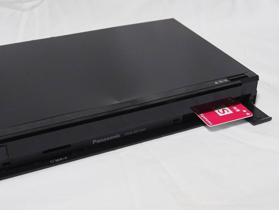 Amazon.co.jp: Panasonic DIGA DMR-BRT260-K 500GB 1 Tuner Blu-ray