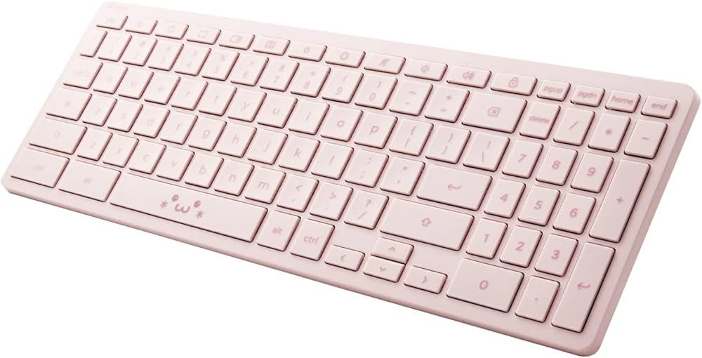 Amazon | ELECOM エレコム WWCB認証 Bluetoothキーボード TK-CB03BPPF