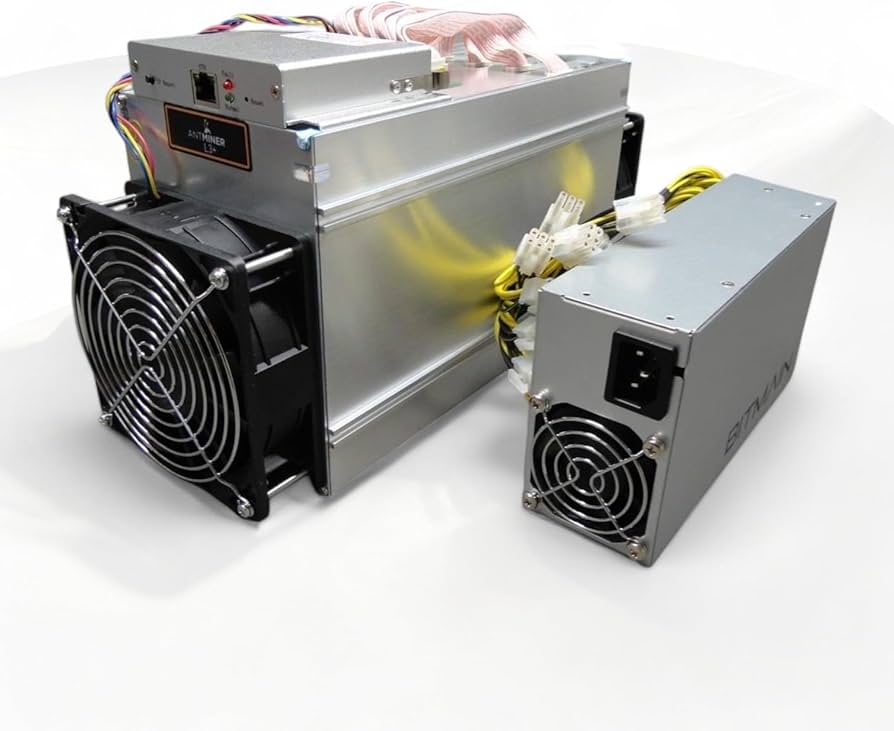Antminer L3+ Litecoin Miner 504MH/s | Scrypt ASIC Mining Rig by