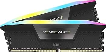 CORSAIR Vengence RGB DDR5 RAM 32GB (2x16GB) 6000MHz CL36-44-44-96