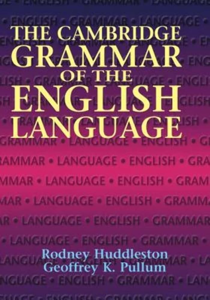 Amazon.com: The Cambridge Grammar of the English Language