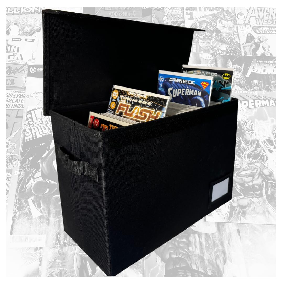 Amazon.com: Comic Book Storage Box With Divider Built In
