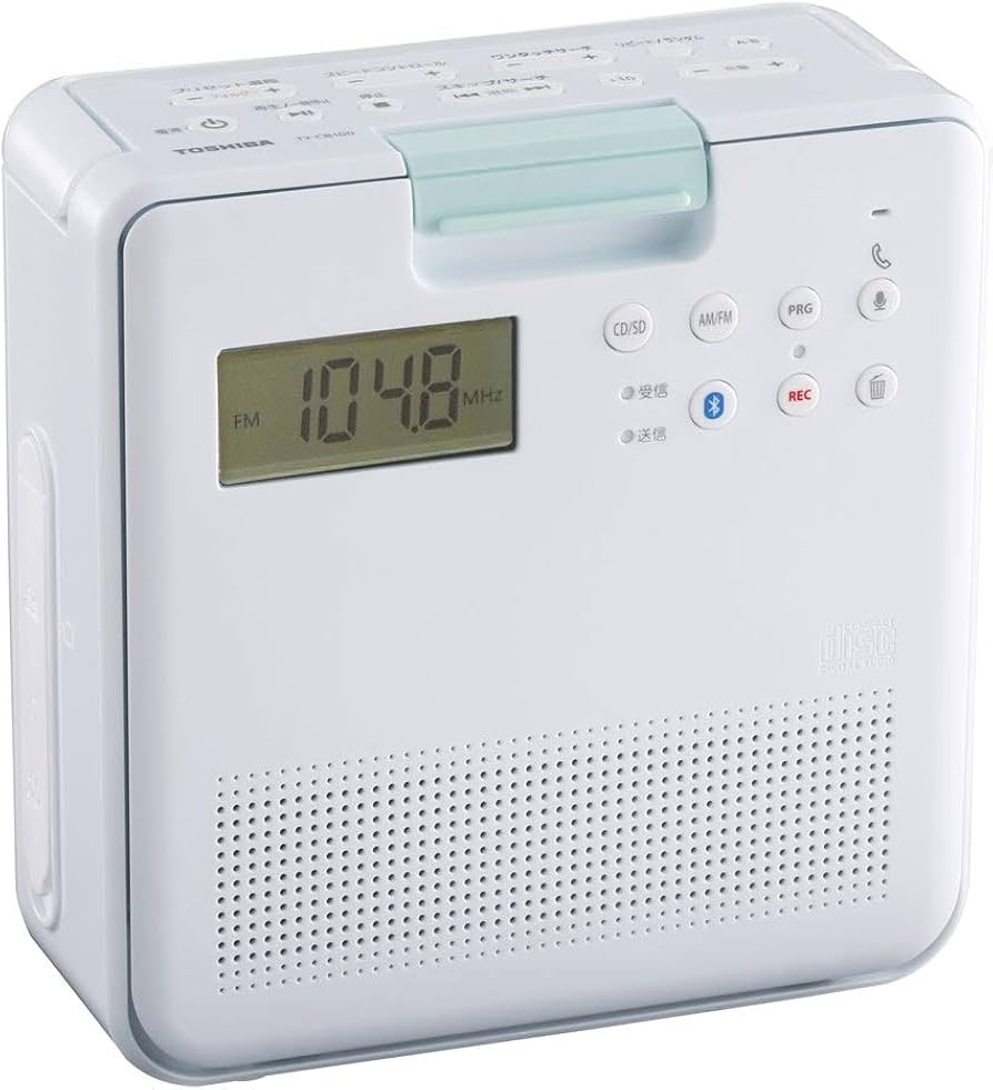 Amazon.co.jp: 東芝 防水CDラジオ（ホワイト）TOSHIBA TY-CB100-W