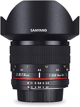 Amazon | SAMYANG 単焦点広角レンズ 14mm F2.8 ニコン AE用 フルサイズ