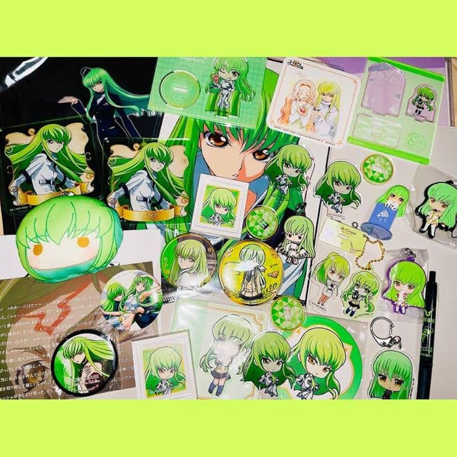 Amazon.co.jp: コードギアス C.C. シーツー グッズ まとめ売り 大量