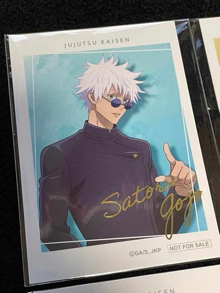 Amazon.co.jp: 呪術廻戦 チェキ風カード 五条悟 夏油傑 伏黒甚爾 灰原