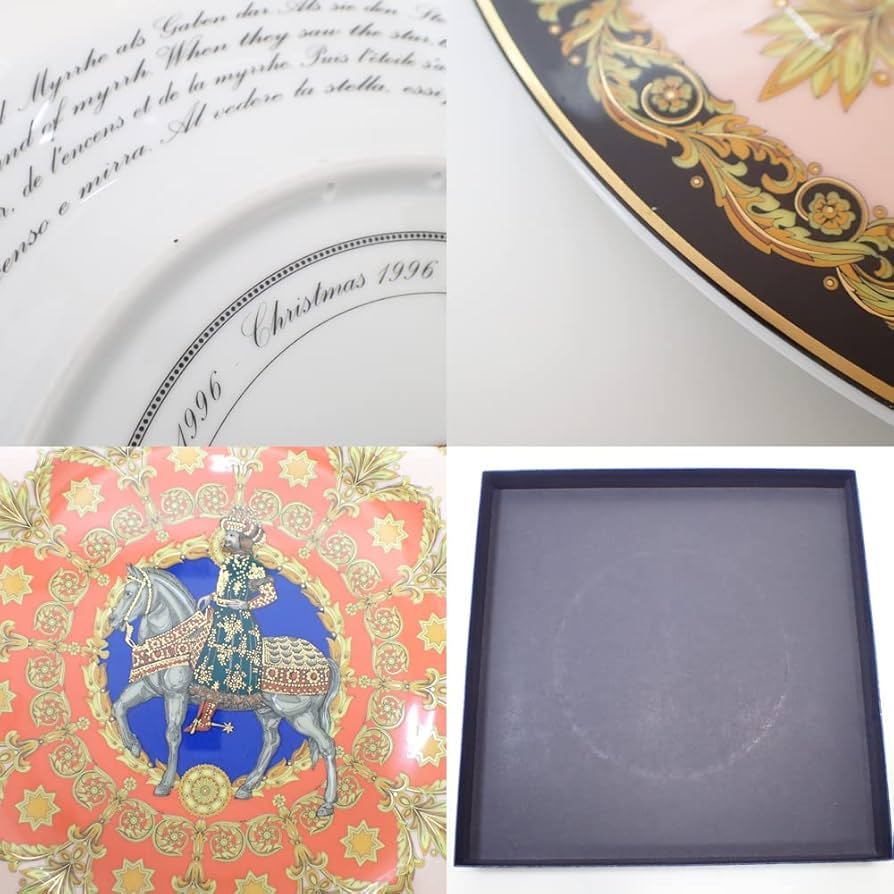 Amazon.co.jp: ヴェルサーチ プレート 食器 皿 ローゼンタール 馬 [美