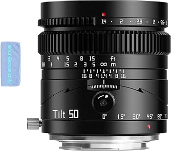 Amazon.co.jp: TTArtisan 50mm F1.4 Tilt チルト Z マウントレンズ