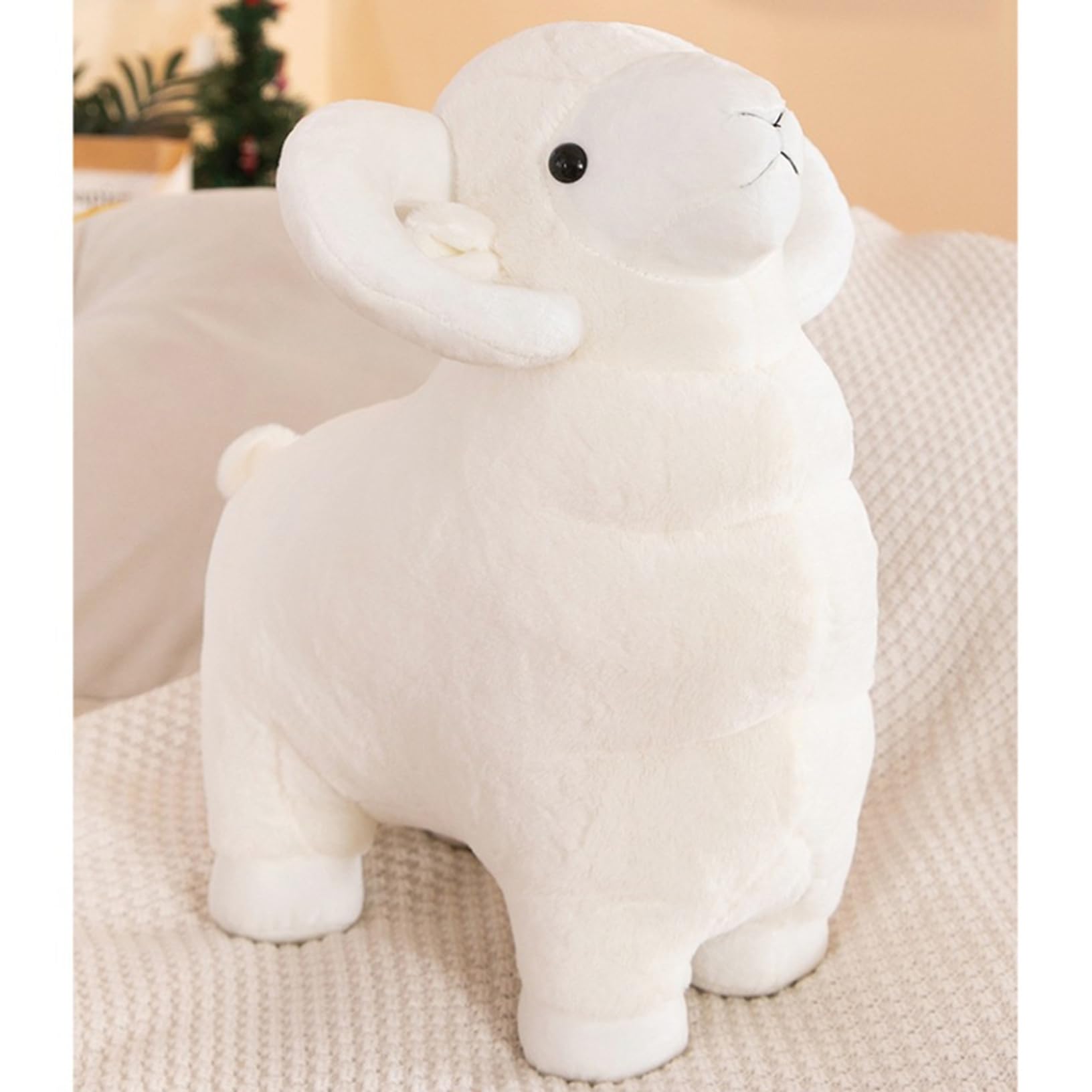 Amazon｜[LSDZW] ヒツジ ぬいぐるみ ふわふわ 抱き枕 多機能 椅子