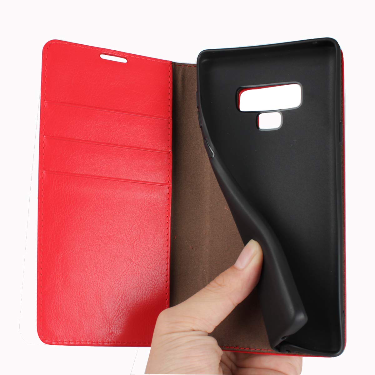 Amazon.co.jp: Galaxy Note9 ケース 手帳型 SC-01L SCV40 適用 ノート9