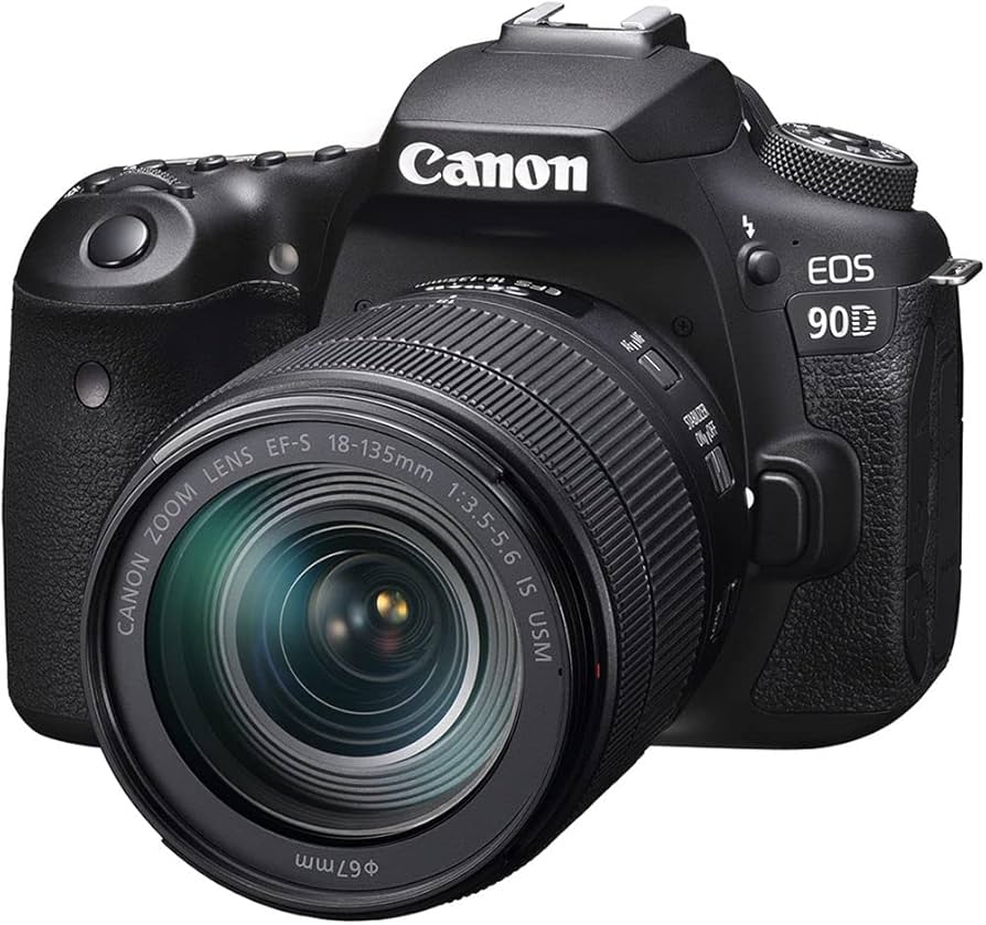 Amazon.com : Canon EOS 90D DSLR Camera with 18-135mm Lens