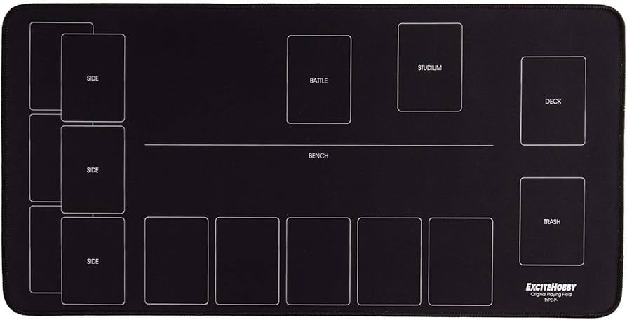 Amazon | 【雑誌掲載】EXCITEHOBBY プレイマット ポケモンカード
