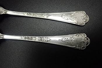 Amazon.co.jp: ピュイフォルカ 純銀950 バロック ティースプーン 2本