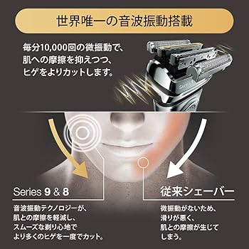 Amazon | 【除菌洗浄器付き】 ブラウン シリーズ9 メンズ電気