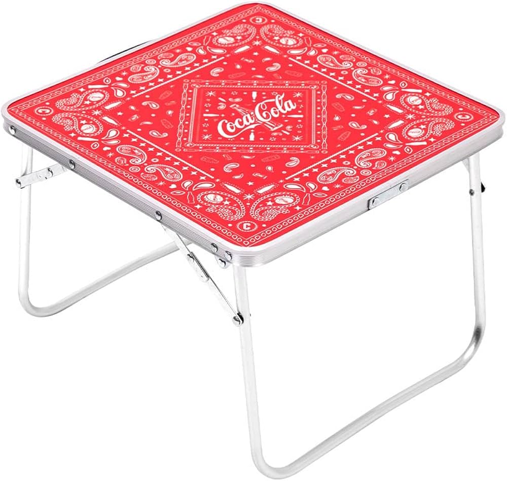 Amazon.co.jp: ソロモン商事 コカ・コーラ キャンピング テーブル COCA