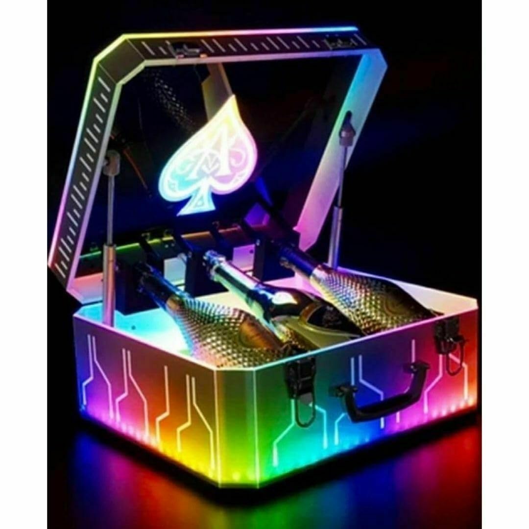 Amazon.co.jp: アルマンド ディスプレイ LED アタッシュ ケース ライト