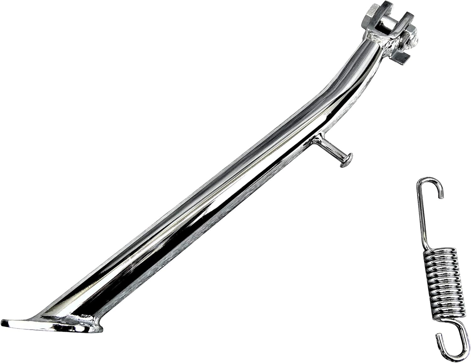 Amazon | ゼファー400・Χ ロング 27cm メッキ サイドスタンド