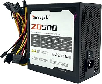 Amazon | STANDARD- PC電源ユニット，500W 電源ユニット 高効率高耐久