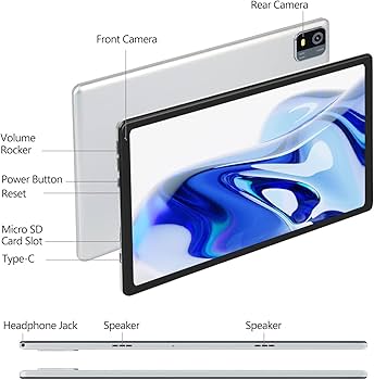 Amazon.co.jp: 【2023NEW Android 12】ROWT タブレット 10インチ wi-fi