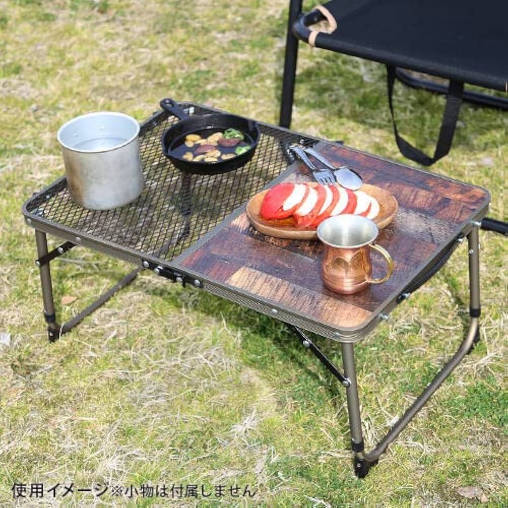 Amazon | [クイックキャンプ] アウトドア ハーフスチール 焚き火