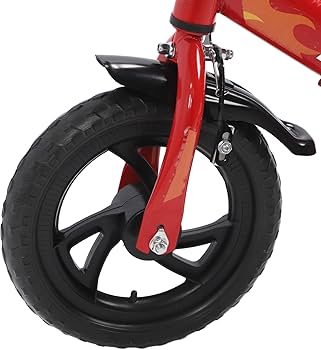 Amazon | 子供用自転車、12インチレッド子供用自転車、1～8歳の男の子