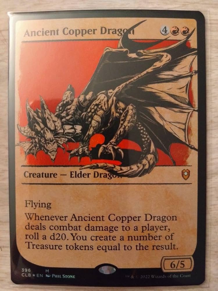 Amazon.co.jp: MTG エインシャント カッパー ドラゴン foil 英語