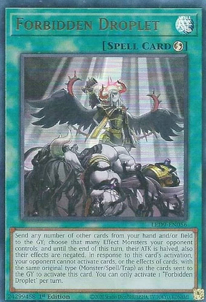 遊戯王 禁じられた一滴 プリズマティックシークレットレア2枚 遊戯王