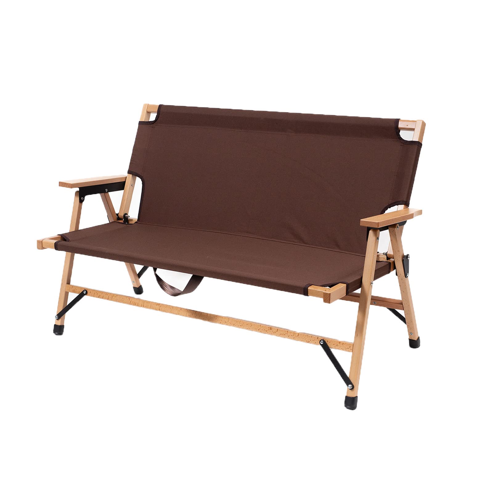 Amazon.co.jp: Hilander(ハイランダー) ウッドフレーム2人掛けベンチ