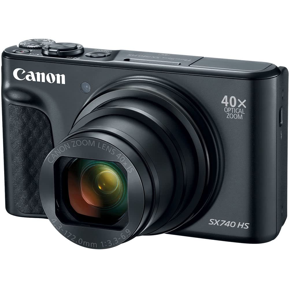 Amazon.com : Canon PowerShot SX740 HS Digital Camera (Black