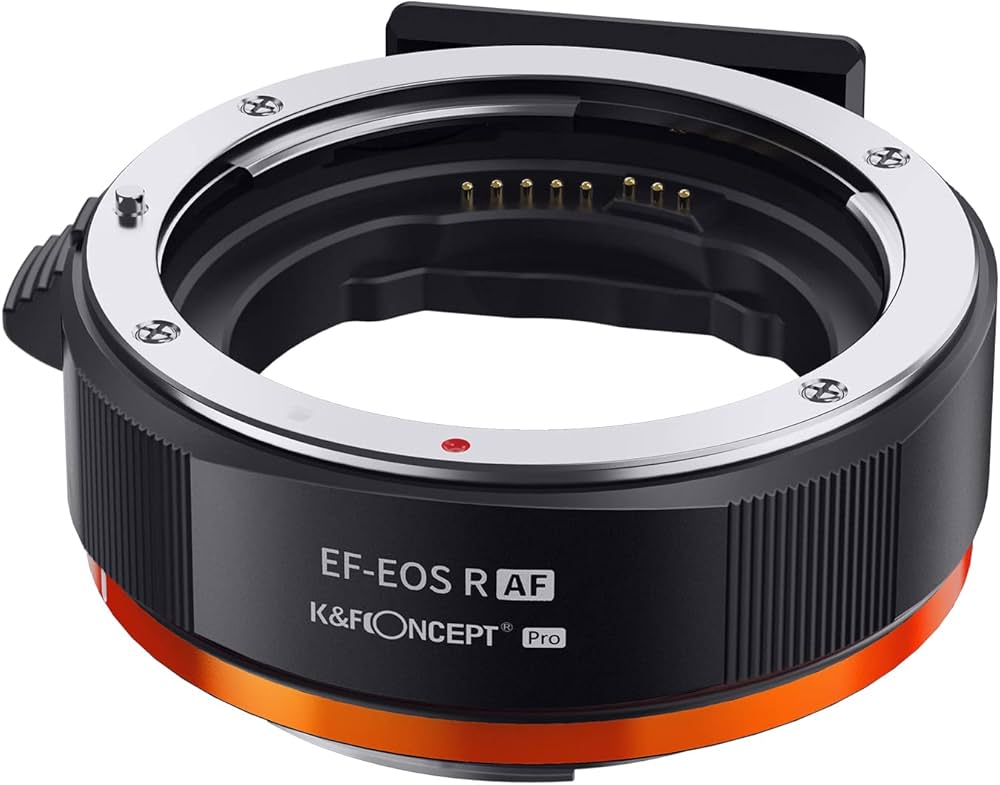 Amazon | K&F CONCEPT 電子マウントアダプター EF-EOS R AF機能 オート